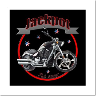 Jackpot U.S.A.Star Motorcycle Posters and Art